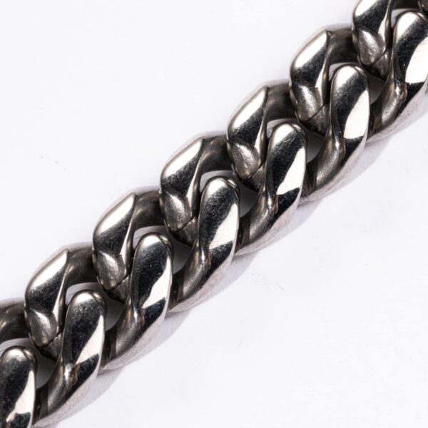 Men's Link Bracelets, Stainless Steel, Adjustable - Image 4