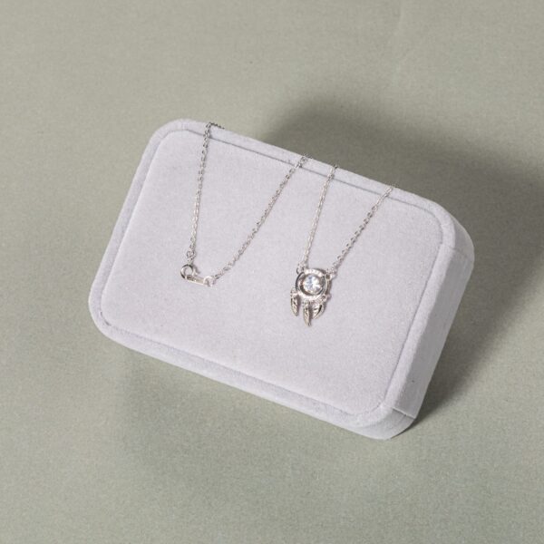 Women Sterling Silver Necklace Animal Pendant Necklace Delicate Jewelry Birthday Valentine's Day Gift for Daughter Wife Mom - 图片 6