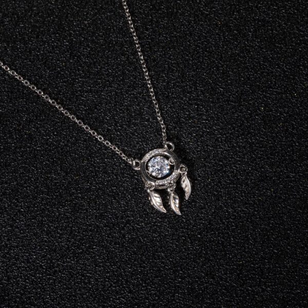Women Sterling Silver Necklace Animal Pendant Necklace Delicate Jewelry Birthday Valentine's Day Gift for Daughter Wife Mom - 图片 4