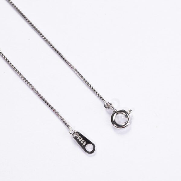 Ladies Sterling Silver Necklace Small Waist Pendant Necklace Delicate Jewelry Birthday Valentine's Day Gift for Daughter Wife Mom - 图片 4